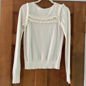 Ann Taylor off white/cream dress sweater